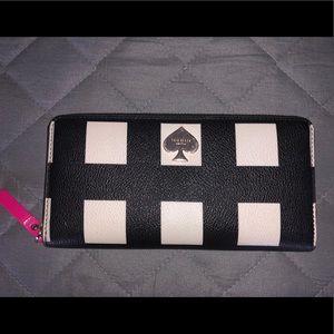 Black & white Authentic Kate Spade Wallet